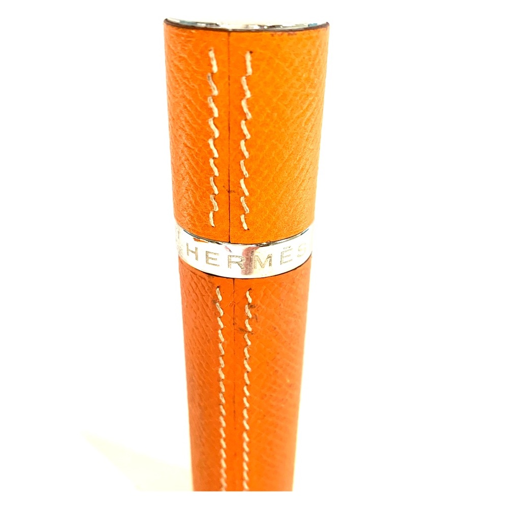 Hermès leather perfume holder